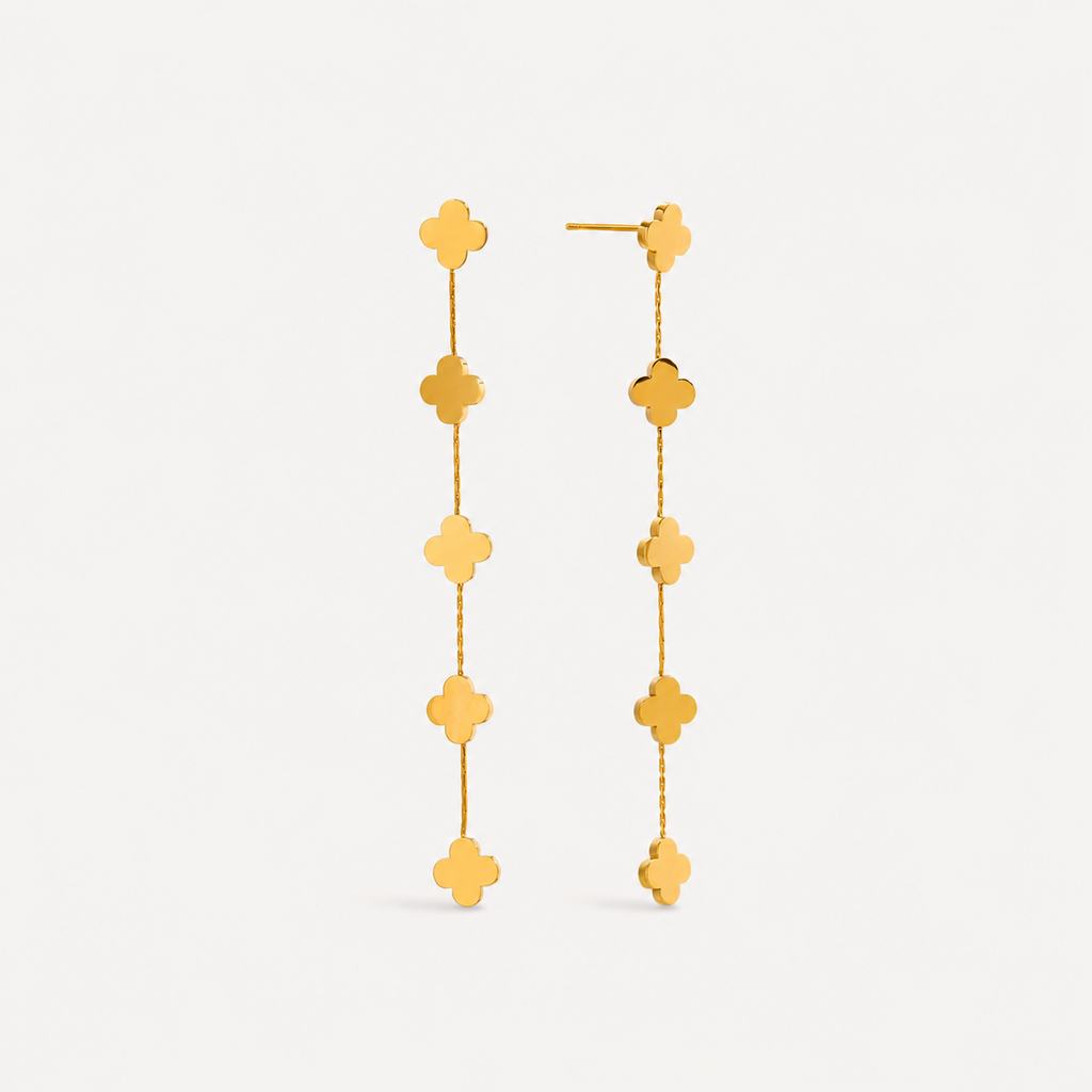 Clover Drop Earrings