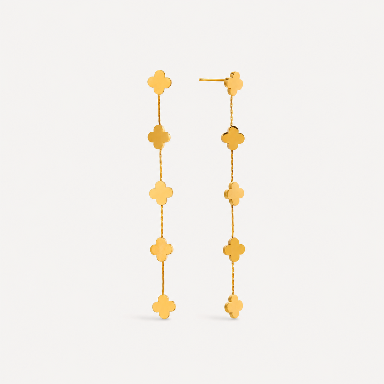 Clover Drop Earrings