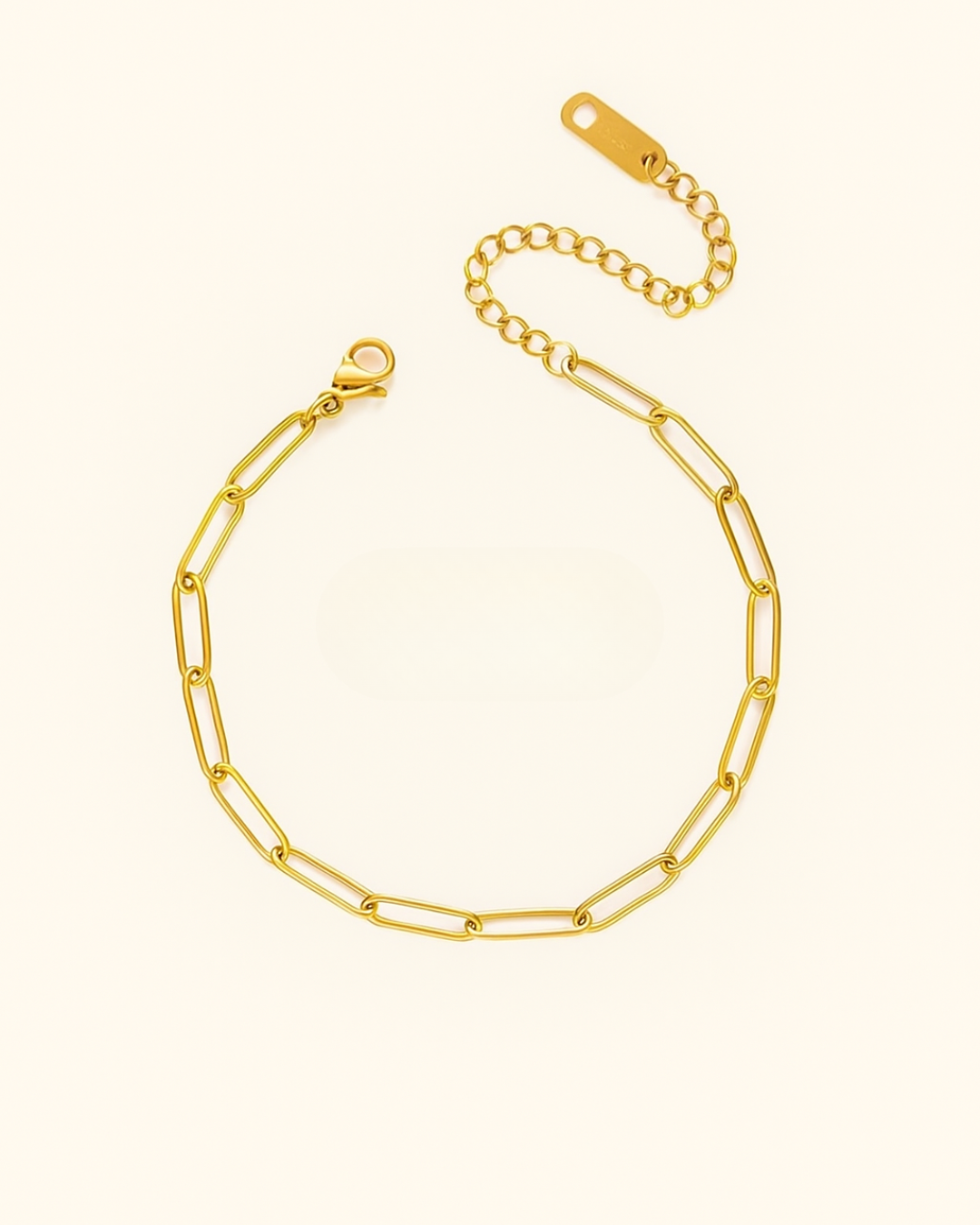 Minimal Paperclip Bracelet