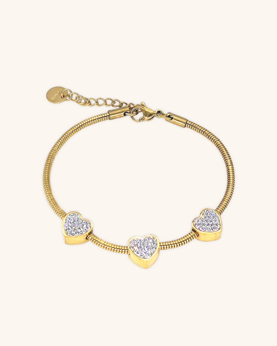 Diamond Heart Bracelet