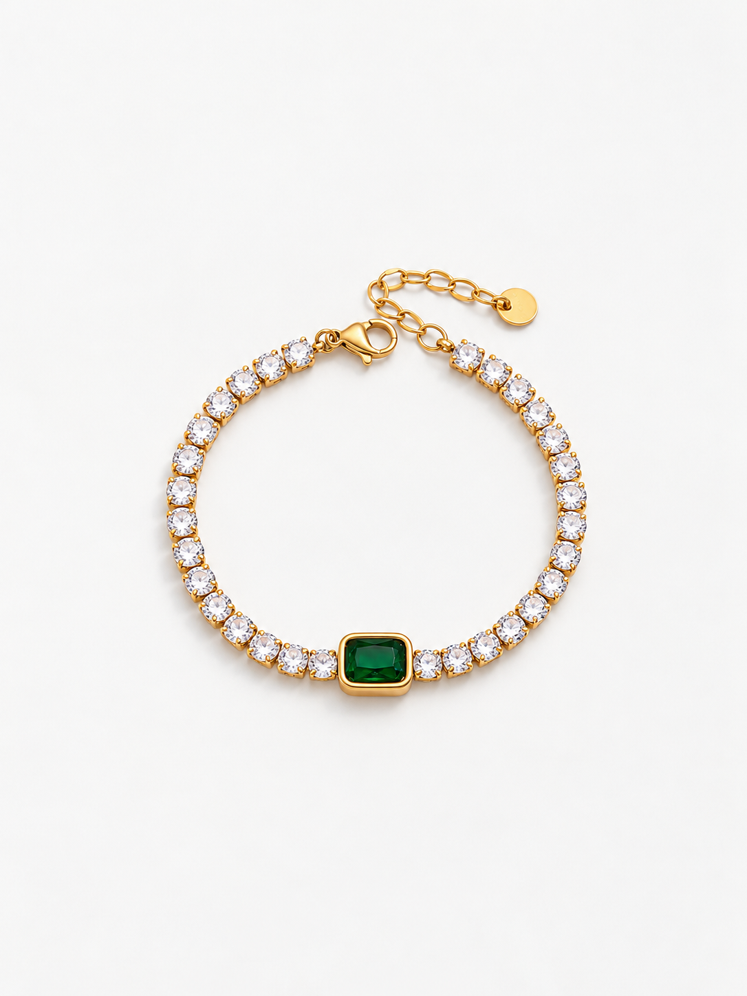 Emerald Tennis Bracelet
