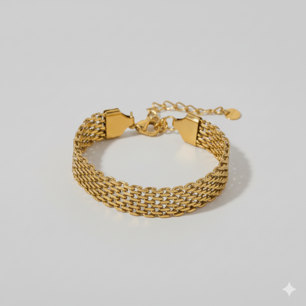 Bold Mesh Bracelet