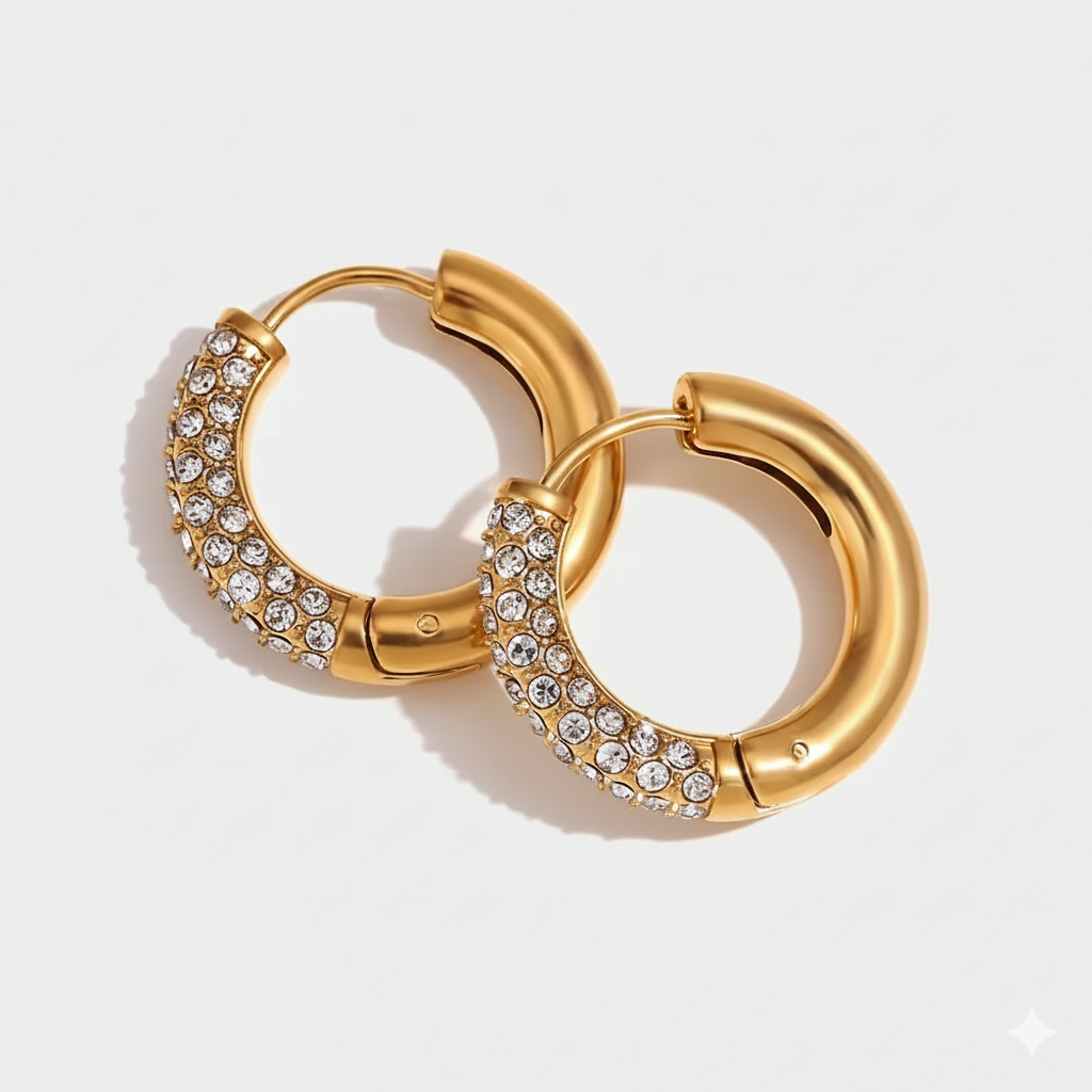 Mini Diamond Huggies