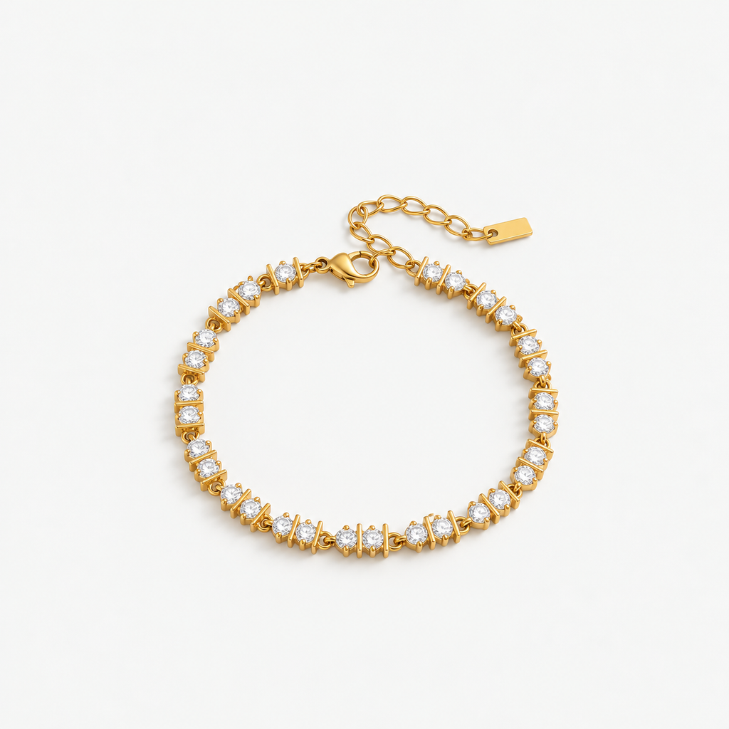 Twin Stone Tennis Bracelet