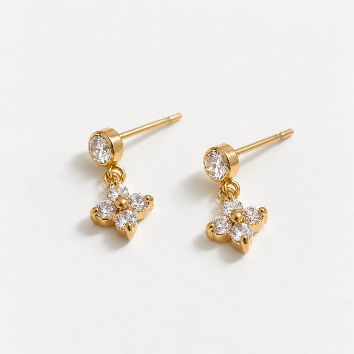 Petal Drop Earrings