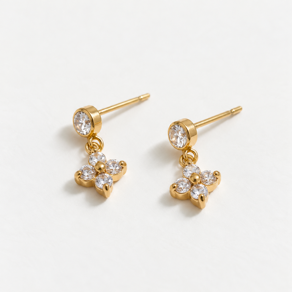 Petal Drop Earrings