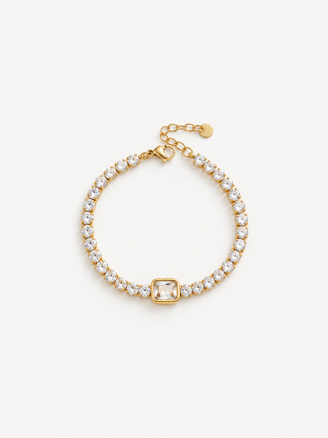 Solitaire Tennis Bracelet