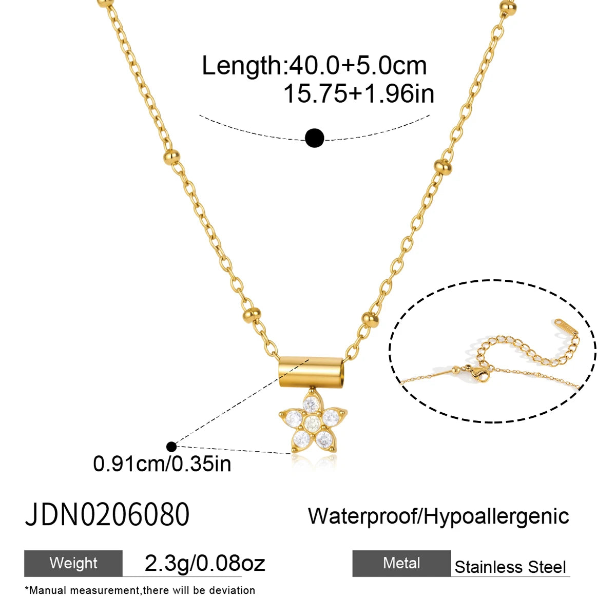 bar pendant necklace in 18k gold – second style – shvetah