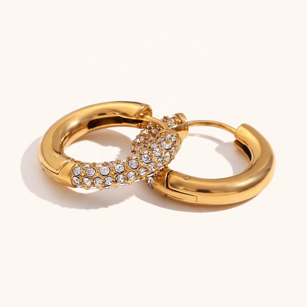 Mini Diamond Huggies