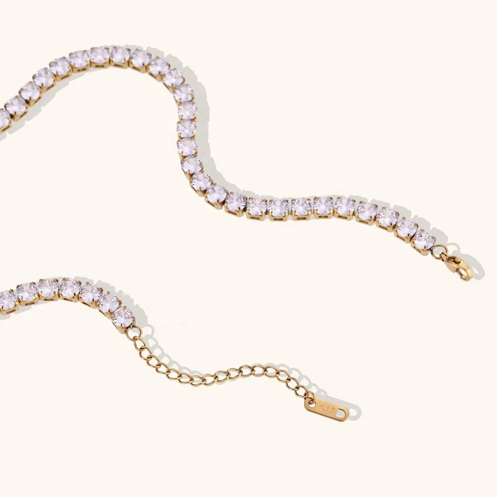 Tennis Diamond Necklace
