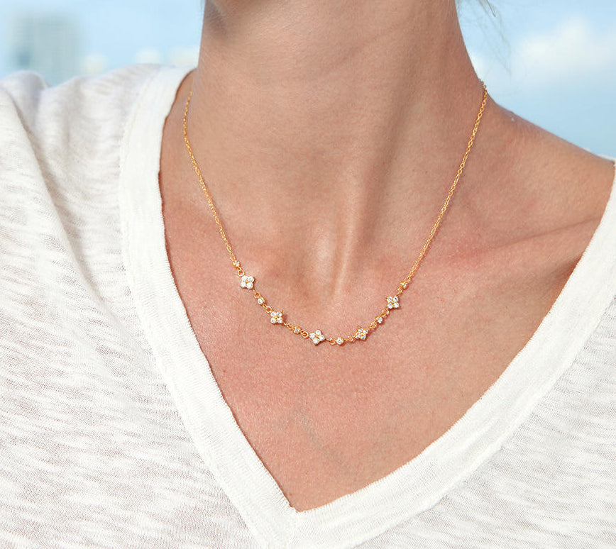 Petite Floral Necklace