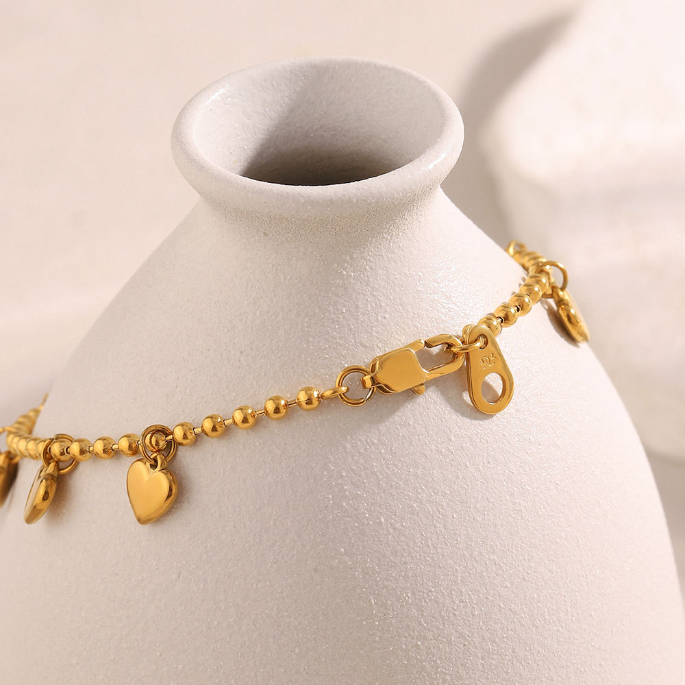 Heart Charm Bracelet
