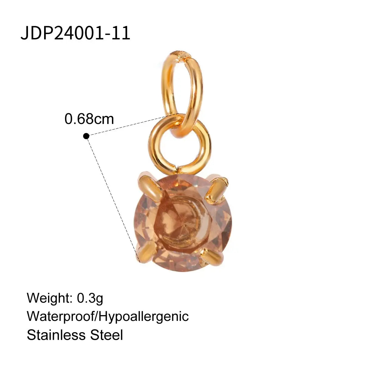 Birthstone Charm Necklace