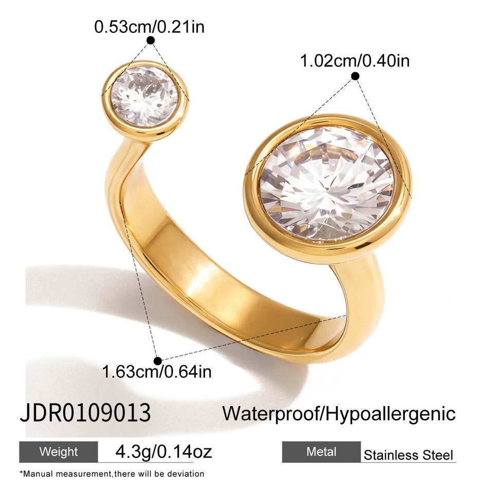 Lila Zircon Ring