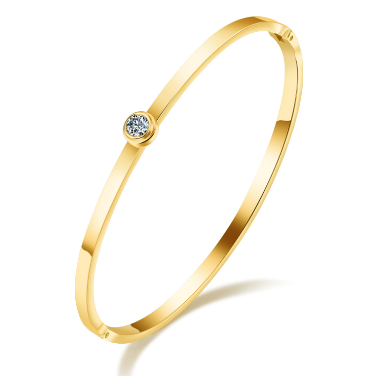 Halo Bangle Bracelet (Openable)