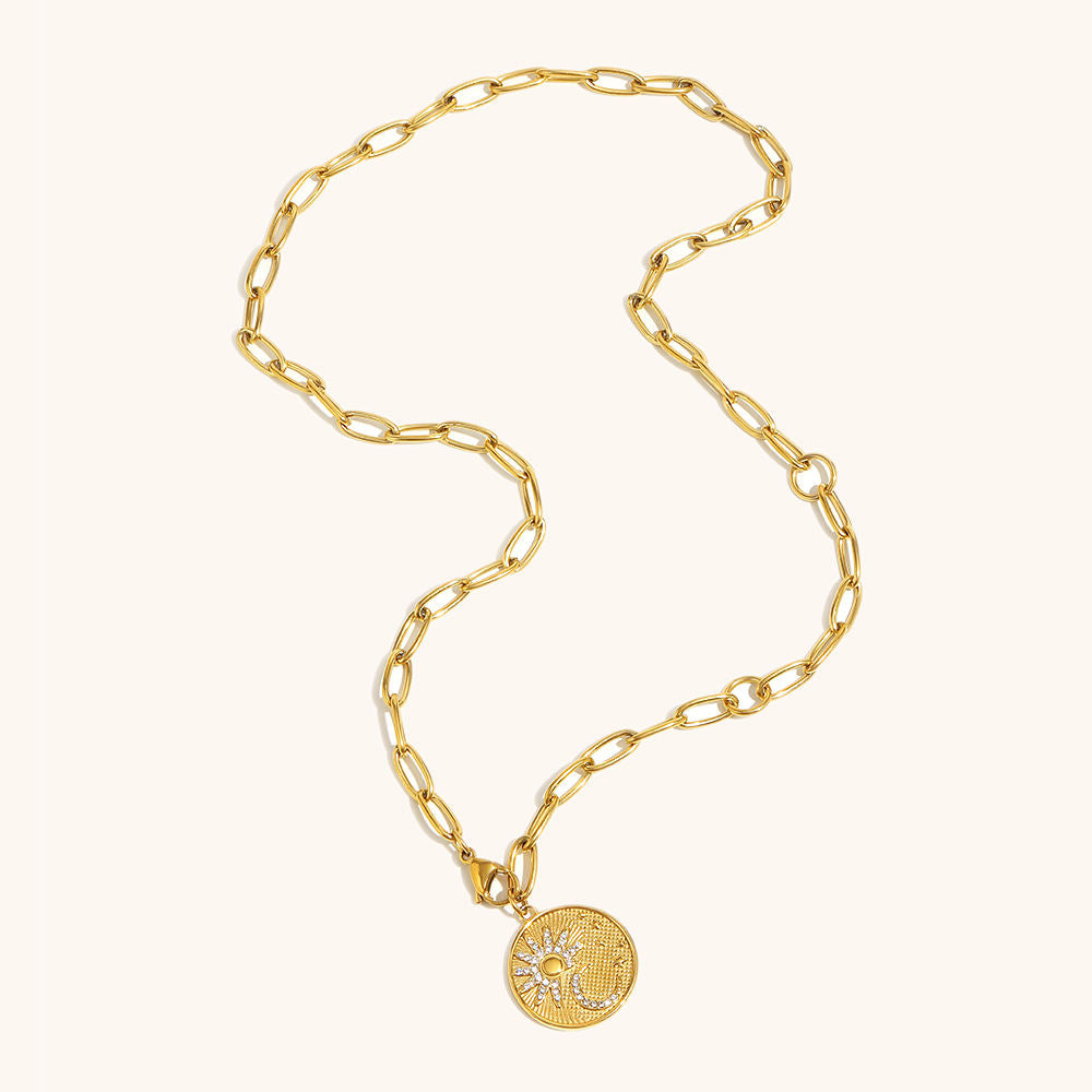 Celeste Medallion Necklace