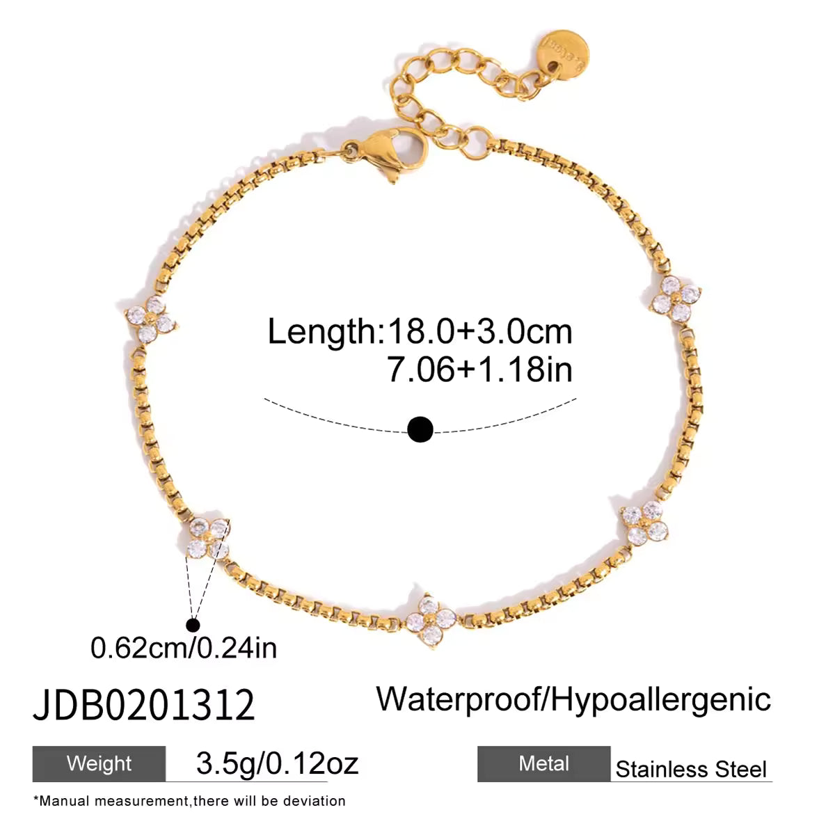 Clover Orbit Bracelet