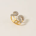 Aria Paperclip Ring