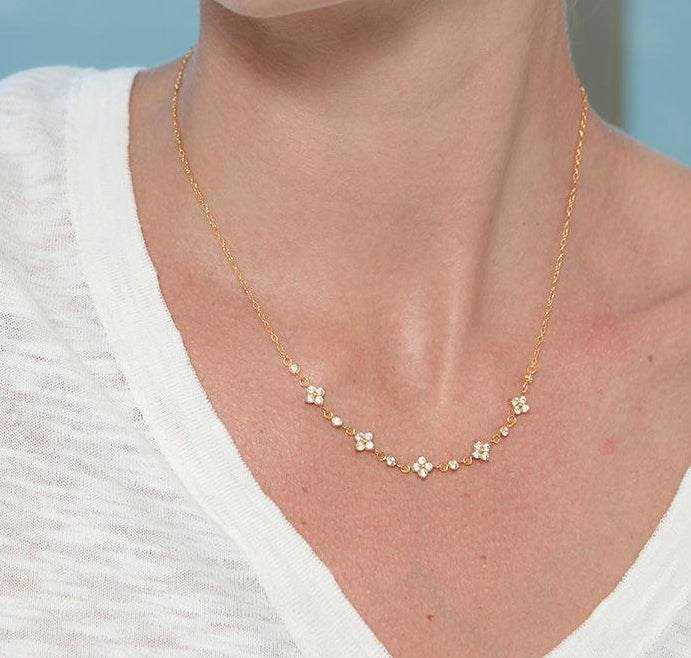 Petite Floral Necklace