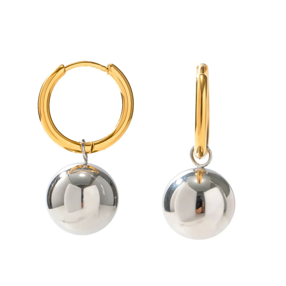 Halo Drop Hoops - Shvetah