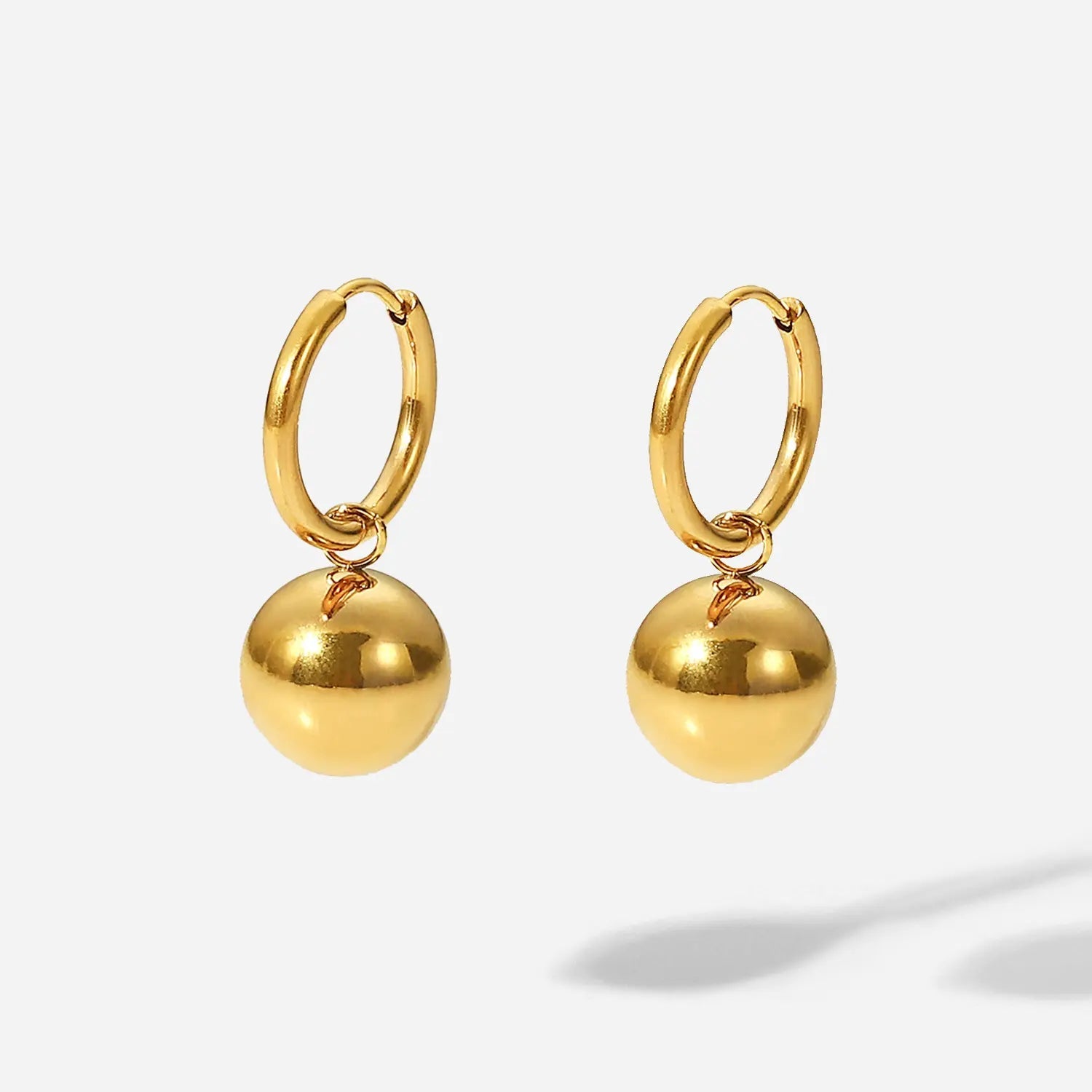 Halo Drop Hoops - Shvetah