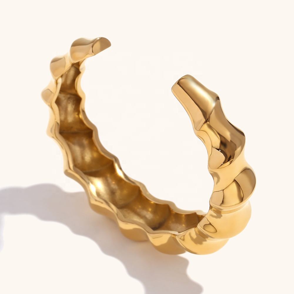 Open Bamboo Bangle
