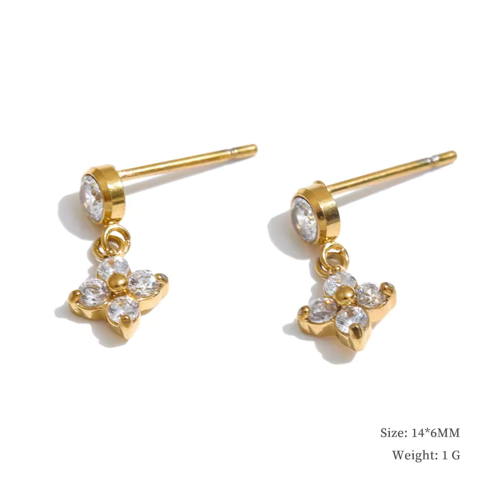 Petal Drop Earrings