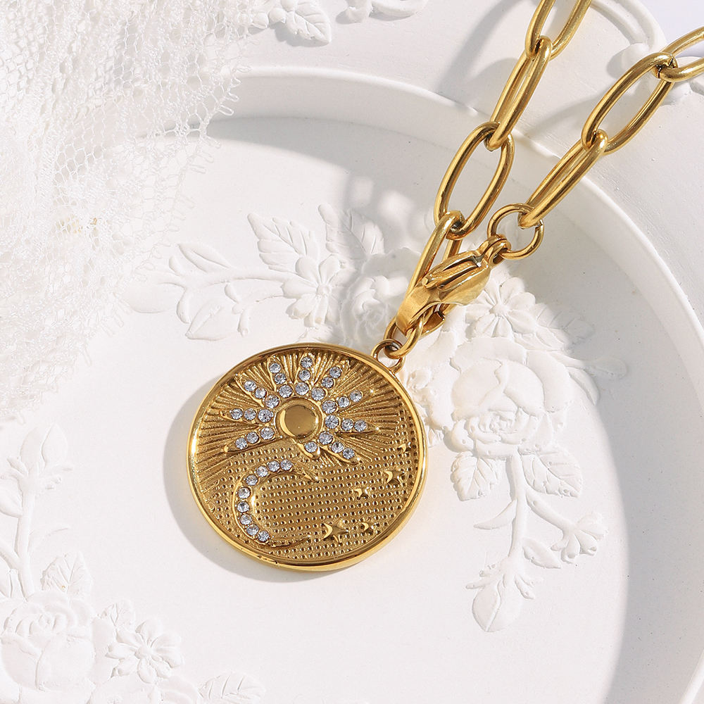 Celeste Medallion Necklace
