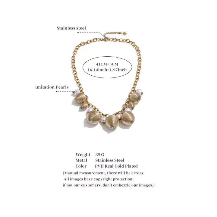 Golda Sphere Necklace