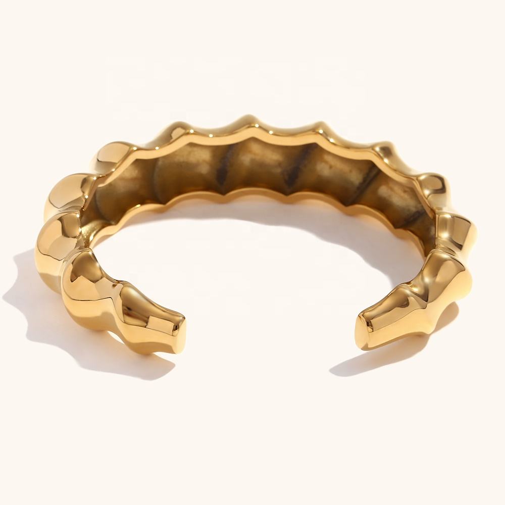 Open Bamboo Bangle