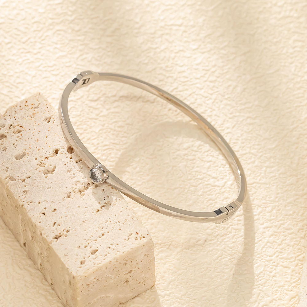 Halo Bangle Bracelet (Openable)