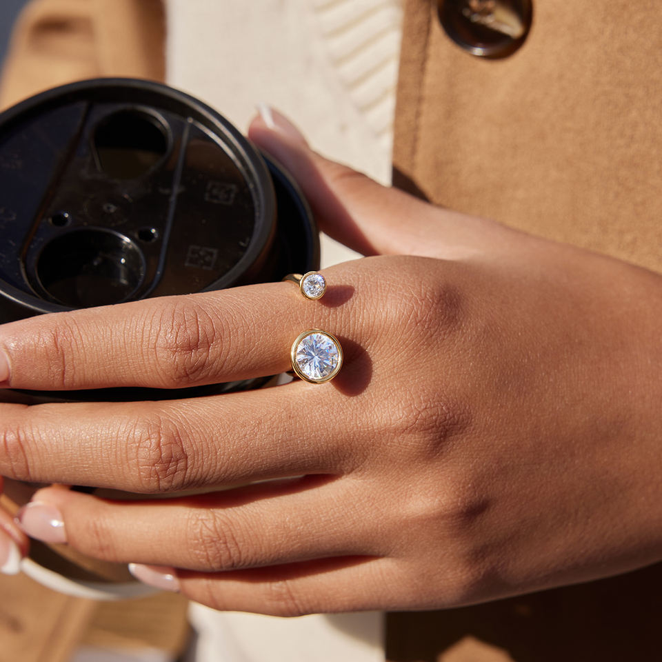 Lila Zircon Ring