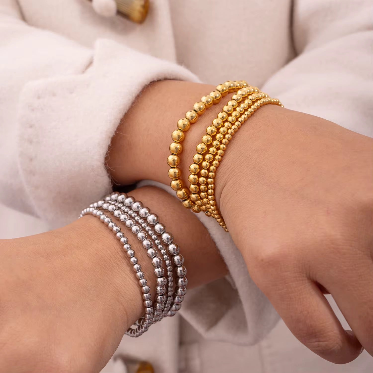 Poppy Silver Bracelet