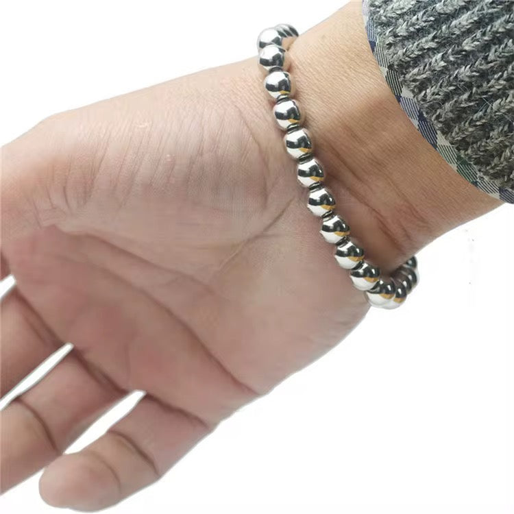 Poppy Silver Bracelet