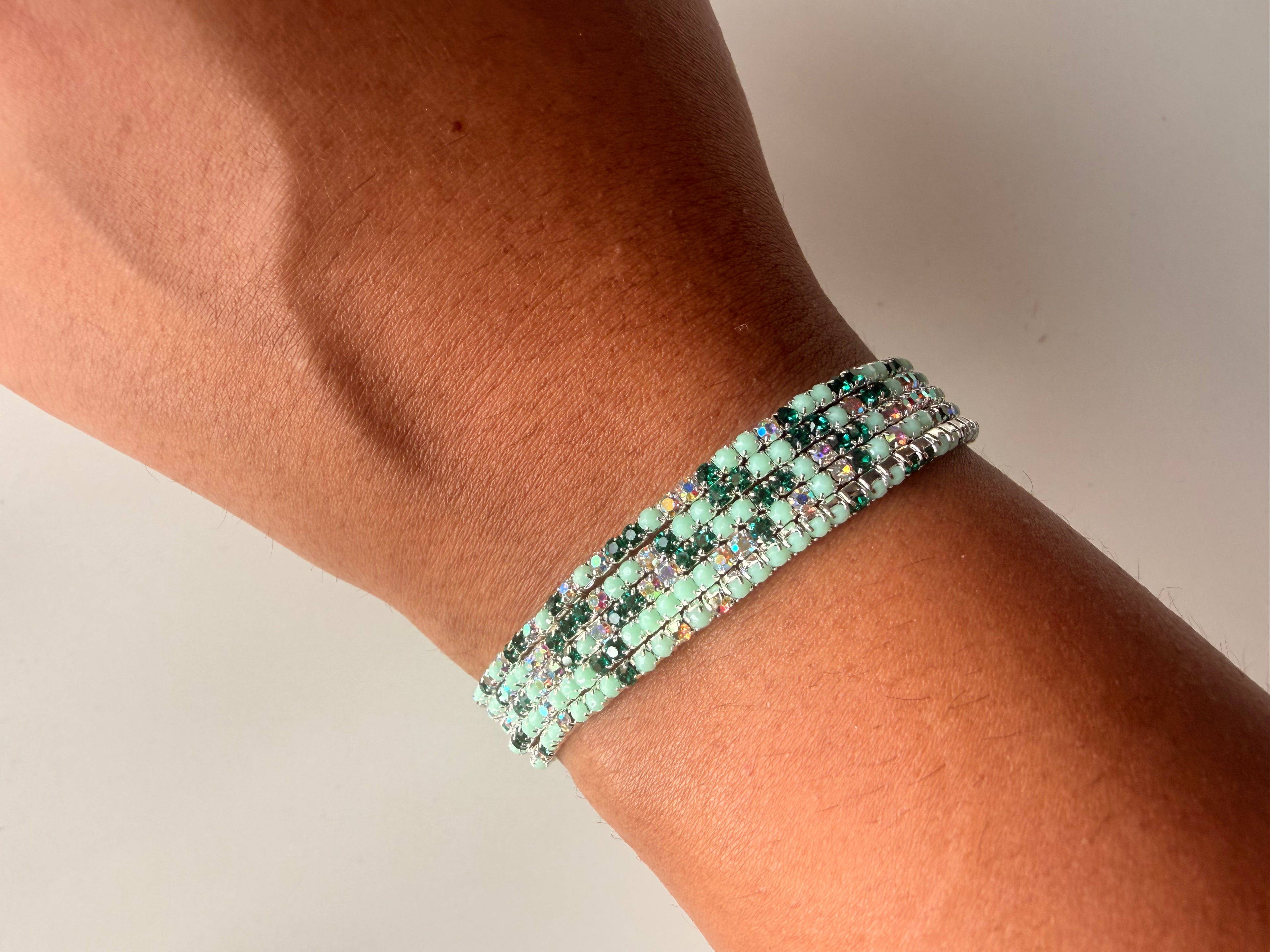 Stardust Stretchies - Pastel Sage (Pack of 5)