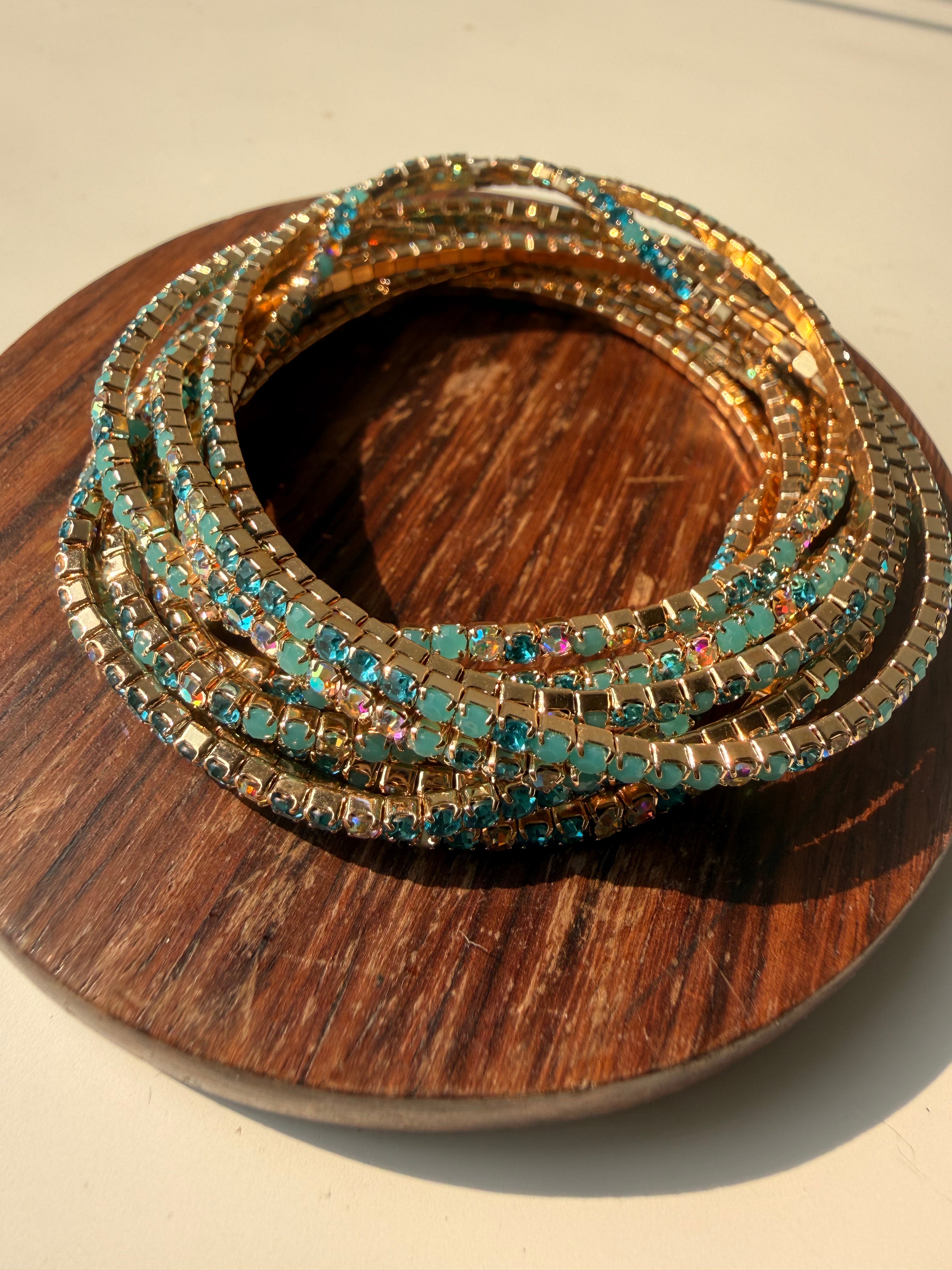 Stardust Stretchies - Frozen Mint (Pack of 5)