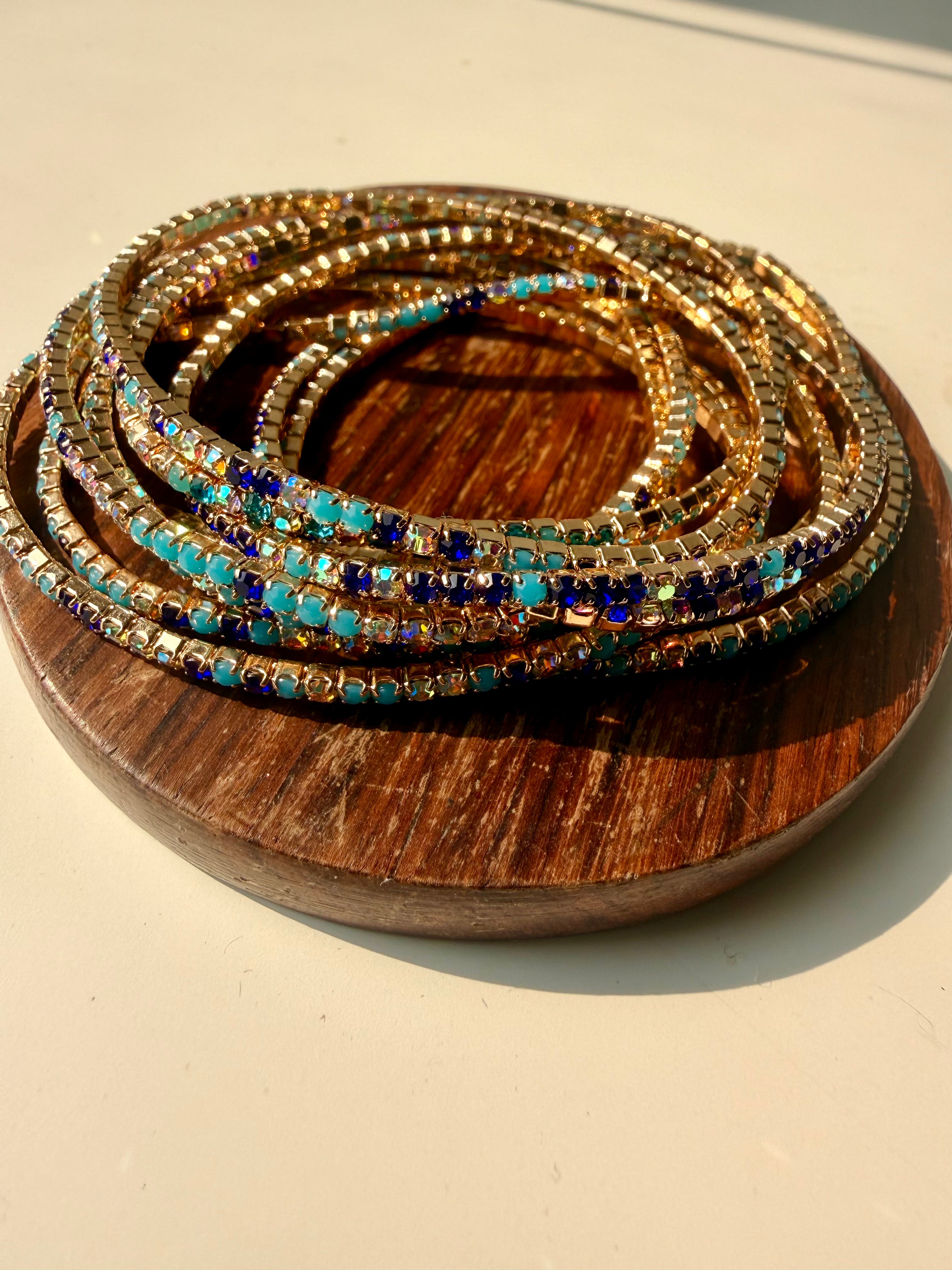 Stardust Stretchies - Galaxy Blue (Pack of 5)