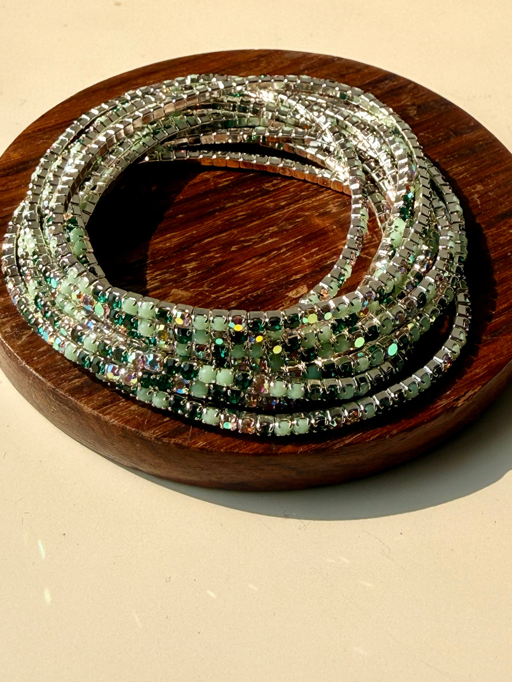 Stardust Stretchies - Pastel Sage (Pack of 5)