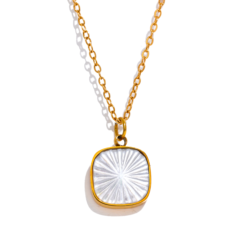 Ivory Petra Pendant Necklace - Shvetah