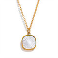 Ivory Petra Pendant Necklace - Shvetah