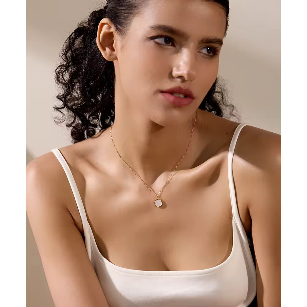 Ivory Petra Pendant Necklace - Shvetah