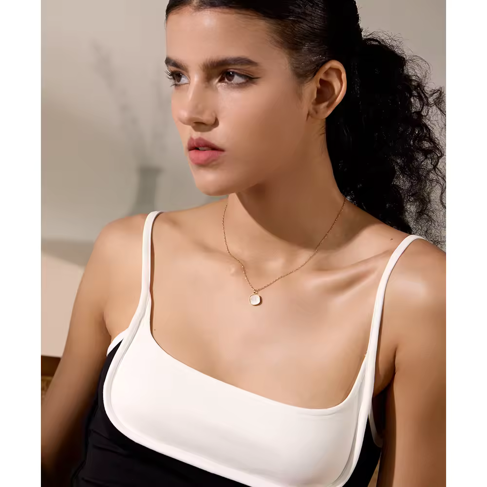 Ivory Petra Pendant Necklace - Shvetah