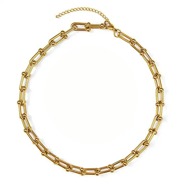 Knots Chain Necklace - Shvetah