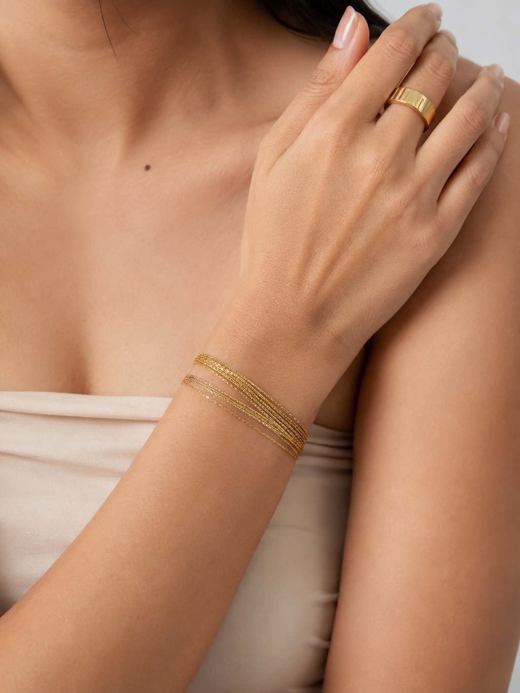 Layered Strings Bracelet