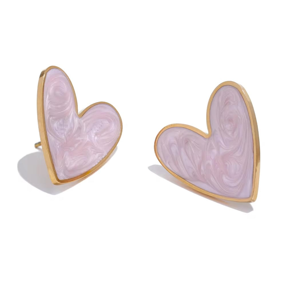 Love Stud Earrings - Shvetah