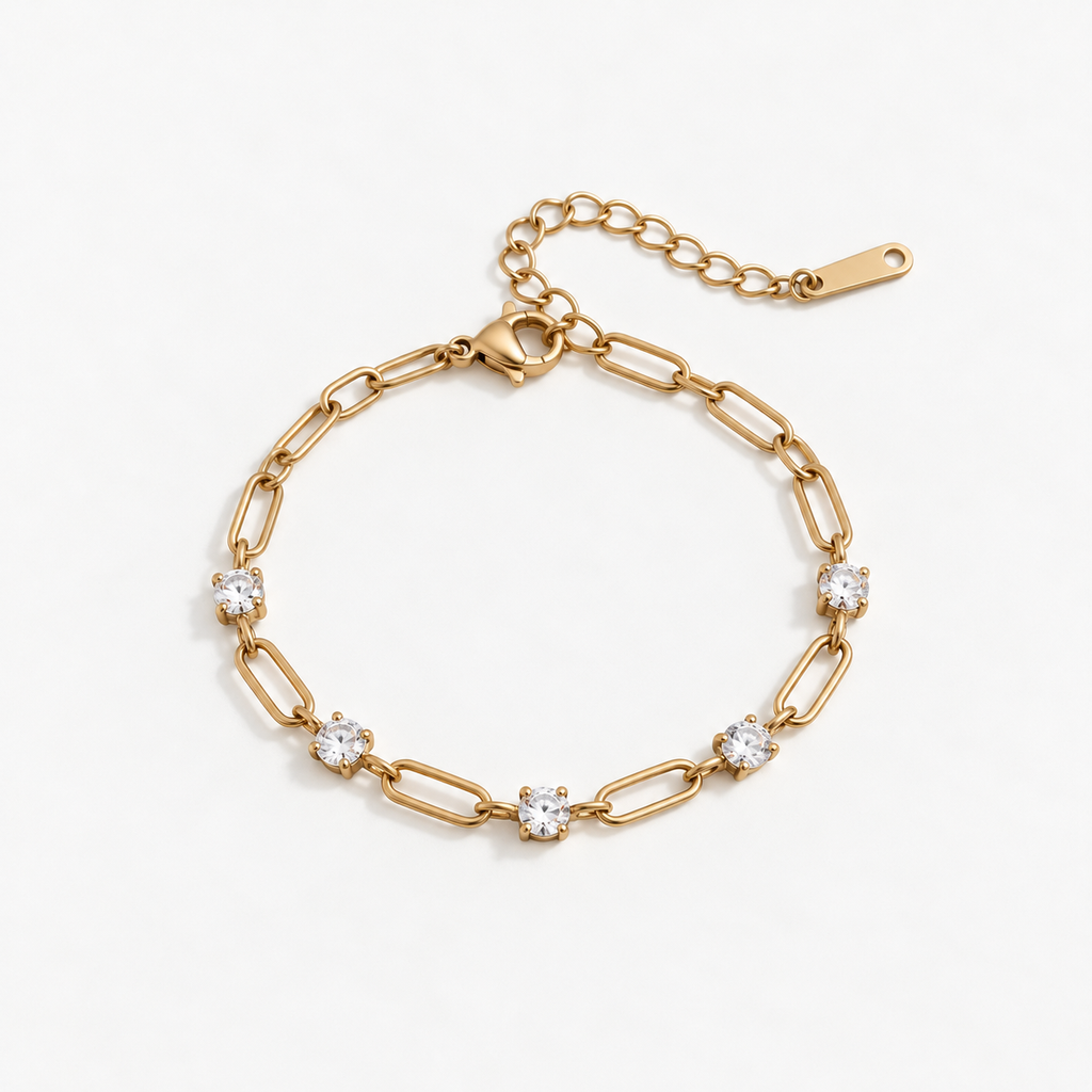 Gem Link Bracelet