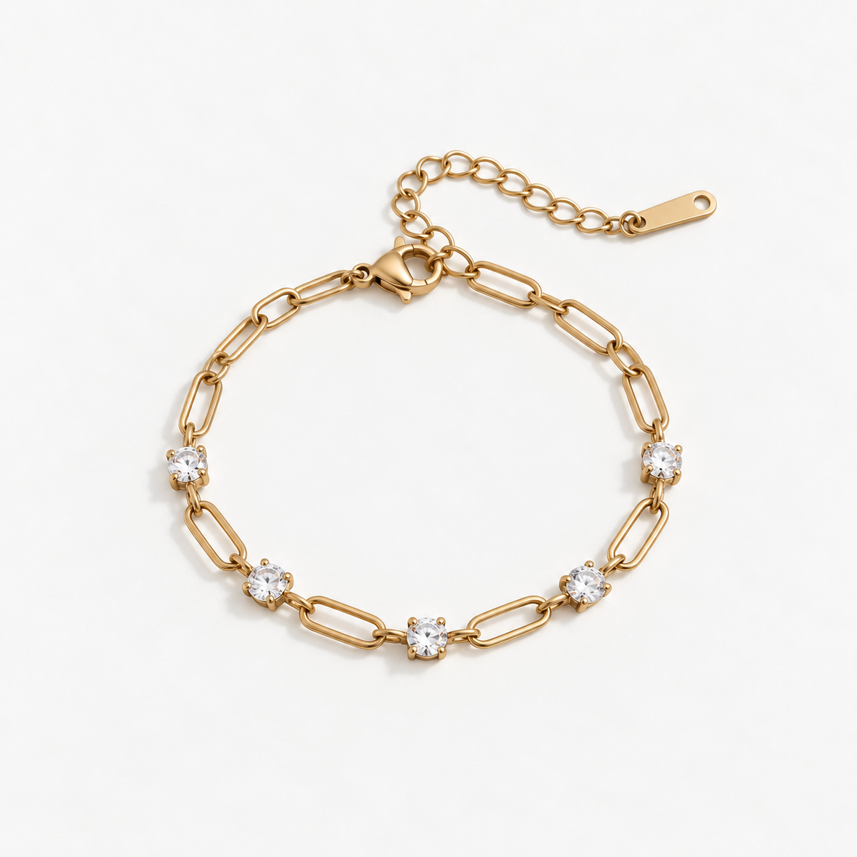Gem Link Bracelet