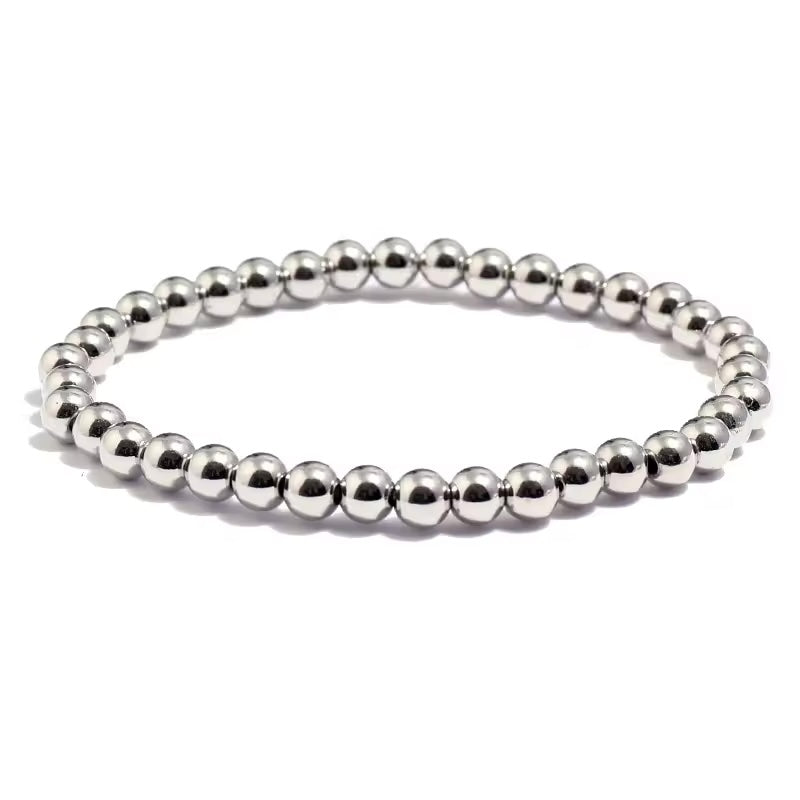 Poppy Silver Bracelet - Shvetah