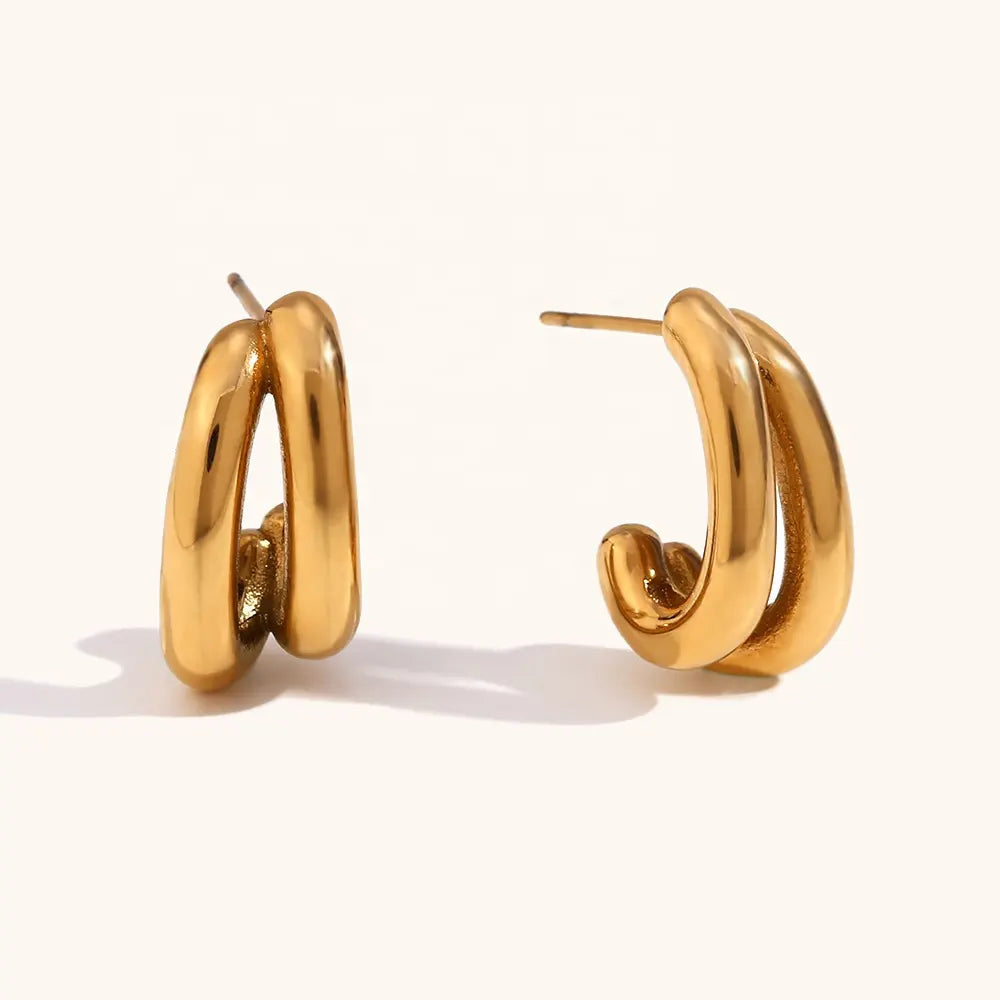 Sleek Hug Hoops - Shvetah