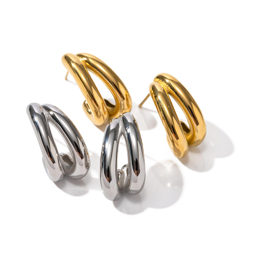 Sleek Hug Hoops - Shvetah